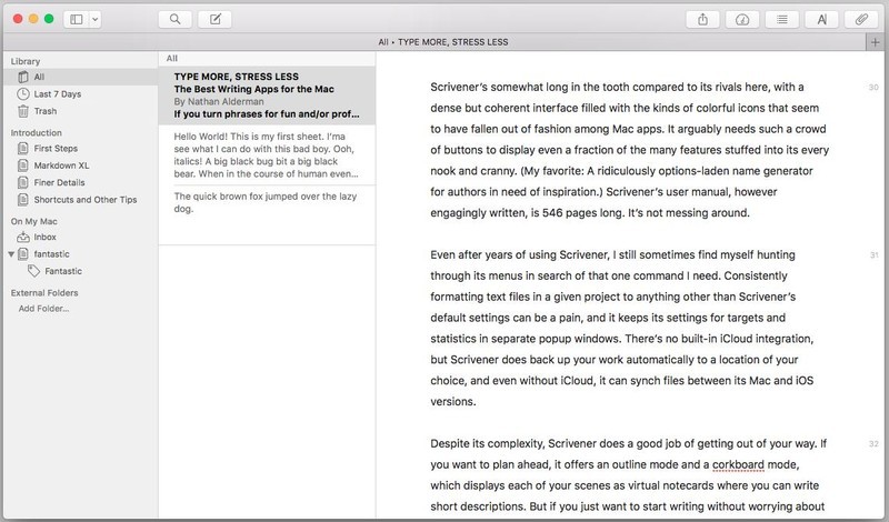 Best Mac Document Writing App